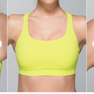 Lululemon Energy Bra- Size 8 color: Antidote